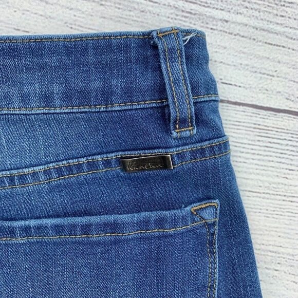 KanCan sz 5 / 26 Zip Ankle Jeans  Light Wash 25" Inseam Stretch - Picture 8 of 11